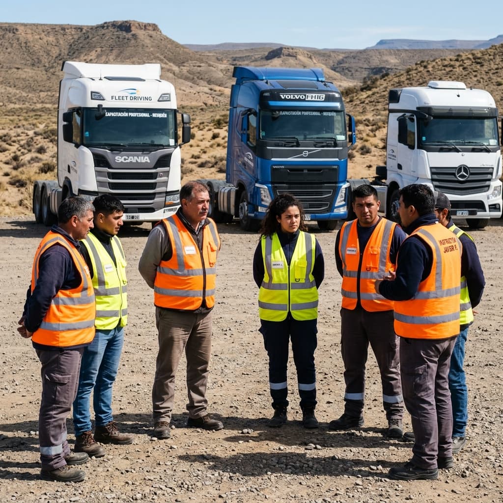 Capacitación profesional de conductores en Neuquén